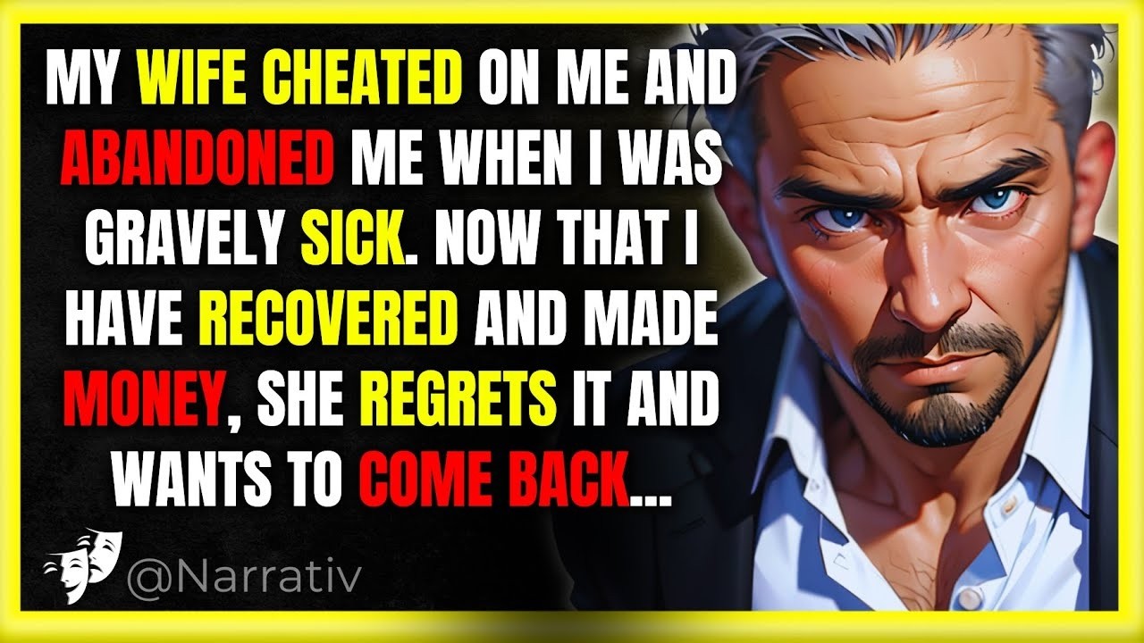 My wife left me when I was sick  Now that I'm well and have money she wants me back