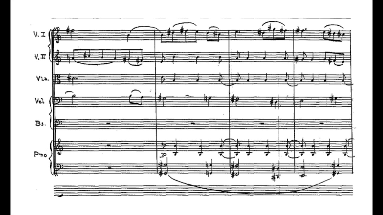 Enrique Soro - Impresiones Líricas for Piano and Strings