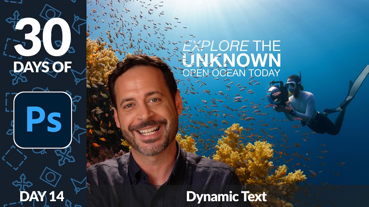 Explore Dynamic Text in Photoshop - Day 14