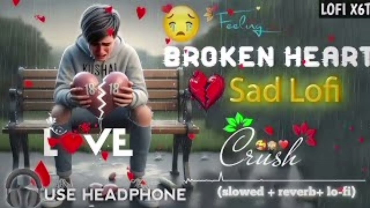 Sad lofi mashup dj remix broken heart Bollywood Hindi song