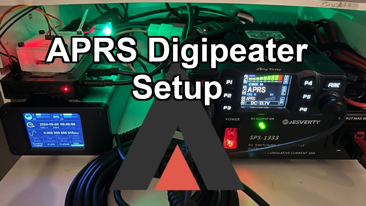 APRS Digipeater Upgrade and Setup
