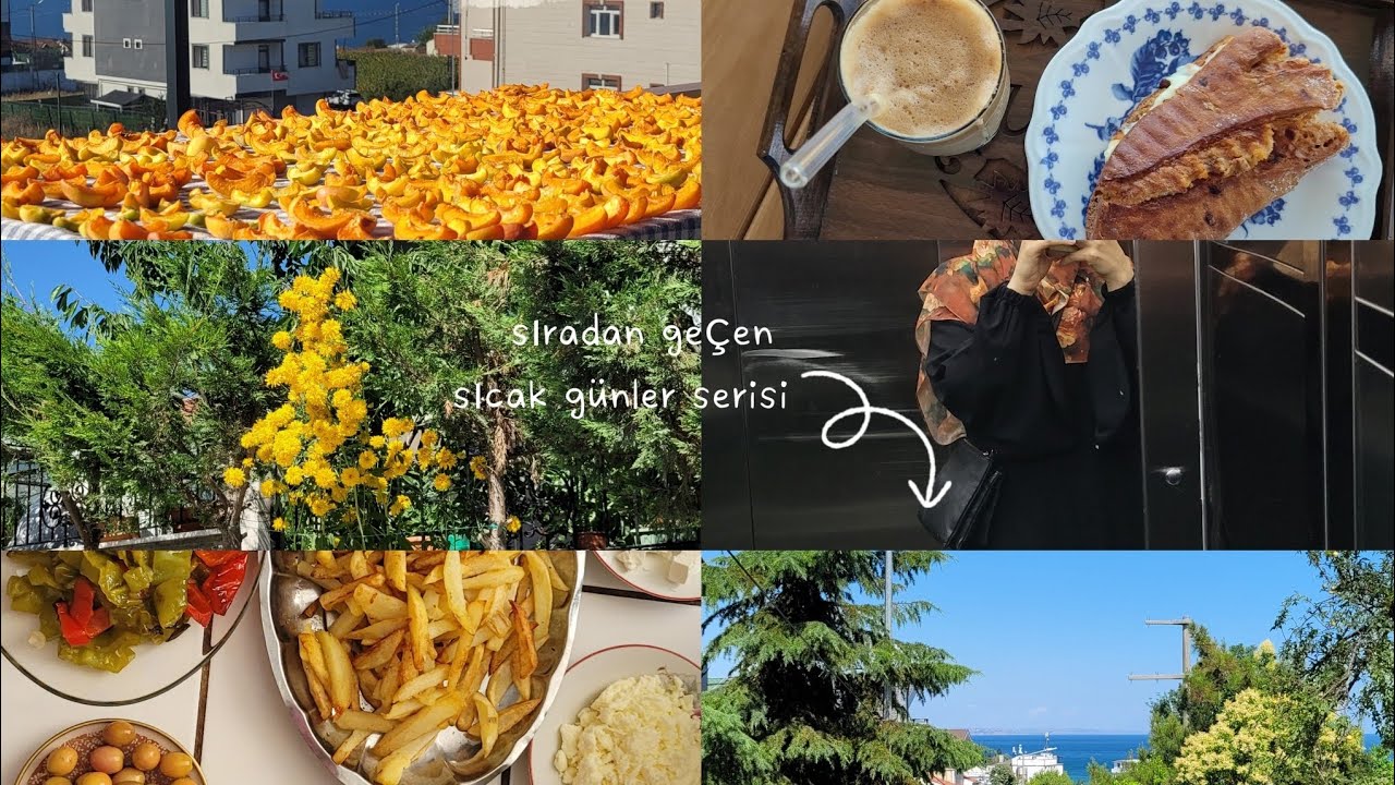 Geçen günler serisi|yaz okulu|seslivlog#sessizvlog #yaztatili #mutfakta