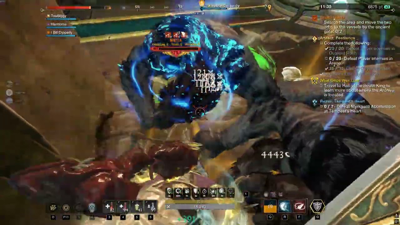 Savage Divide m3 gold - 3 man no lifestaff
