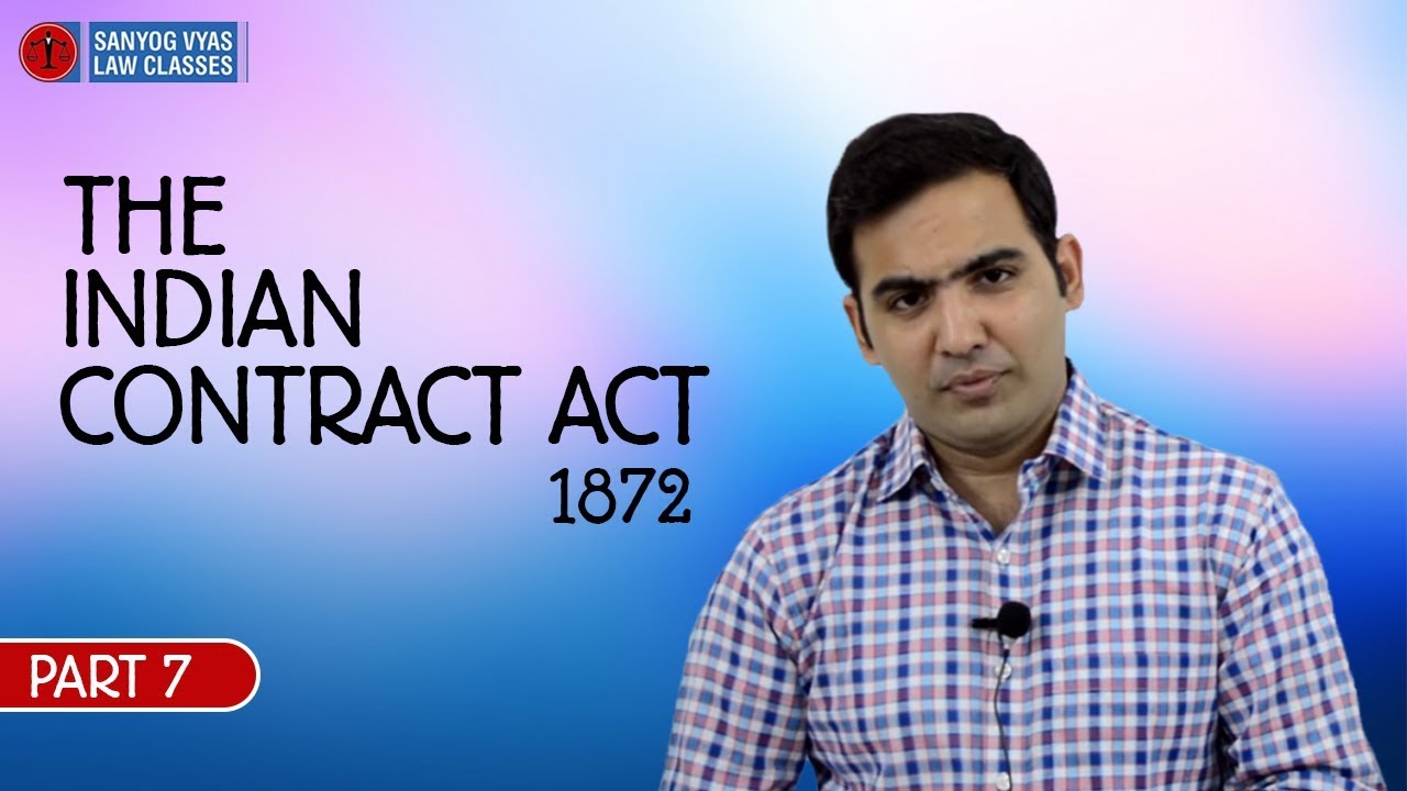 The Indian Contract Act 1872 | Part 7 | (Appropriation of Payments) | By Advocate Sanyog Vyas
