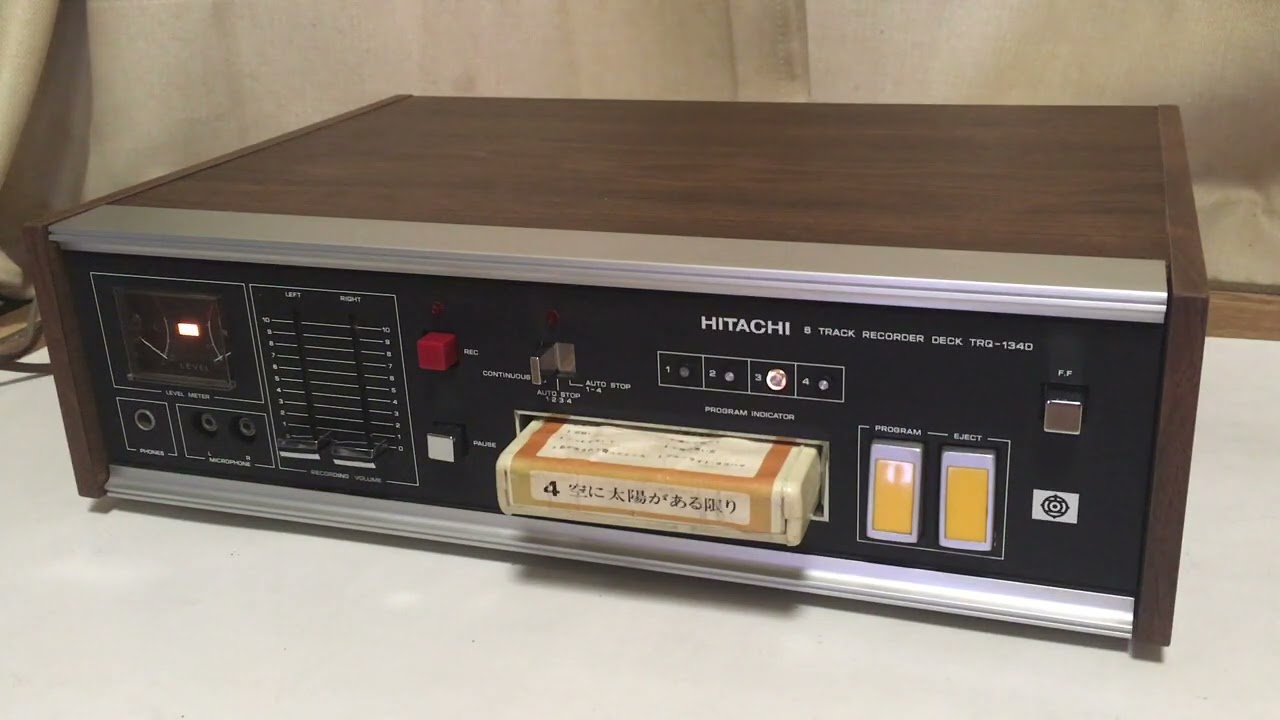 HITACHI(Lo-D) 8 TRACK RECORDER DECK TRQ-134D フル装備