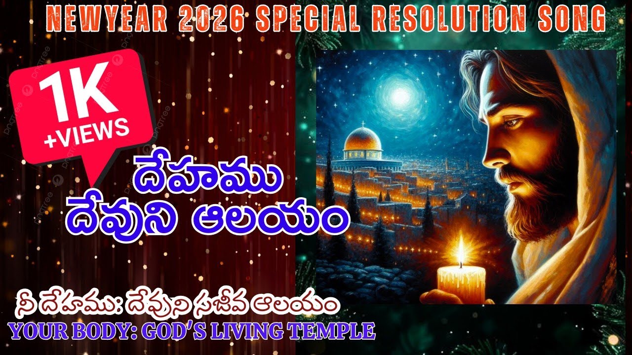 TELUGU CHRISTIAN 2026 NEWYEAR SONG | NEE DEHAMU| నీ దేహము  