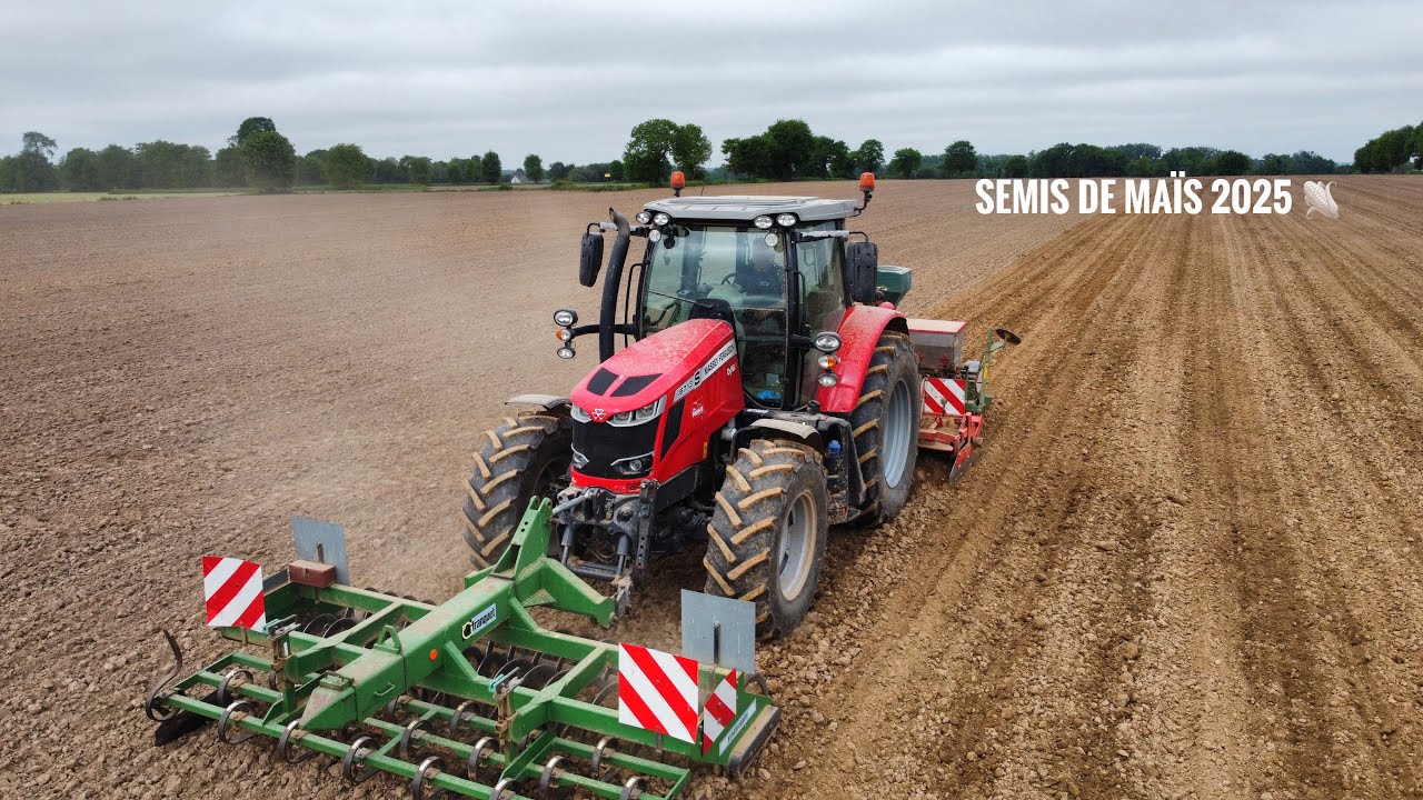 Semis de maïs 🌽 2025