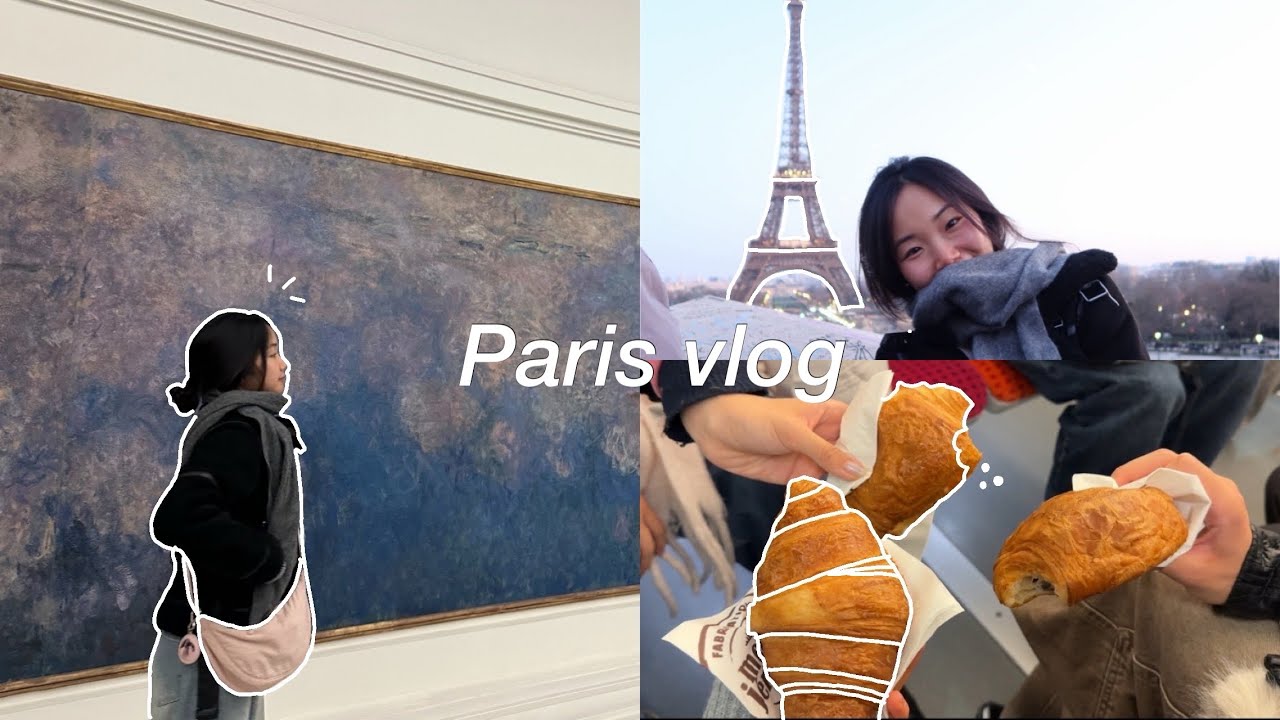 🥐 vlog de Paris: 5 dias explorando a cidade, o que eu comi, mousse de chocolate, museus