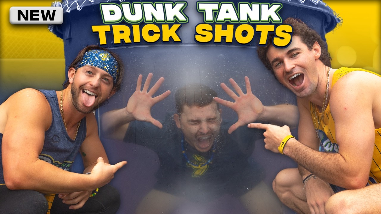 Dunk Tank Trick Shot Compilation | The Savannah Bananas