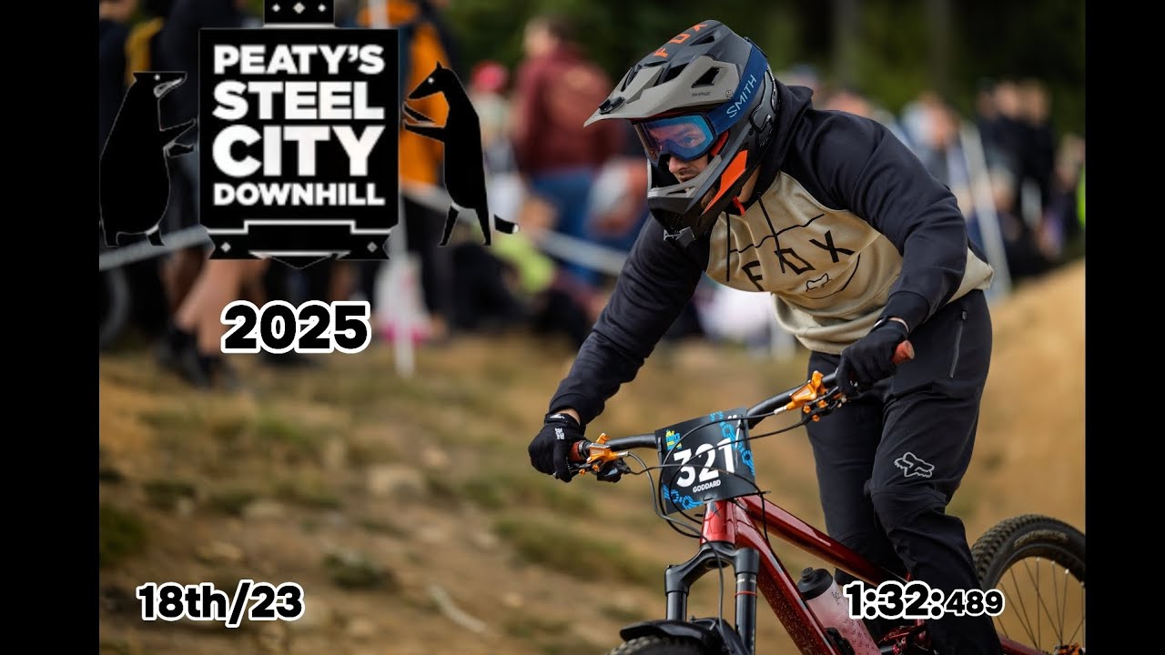 My First Ever Race! Steel City Downhill 2025🔥🤟 #downhillracing #fun #mtb #bike #downhill #steelcity 
