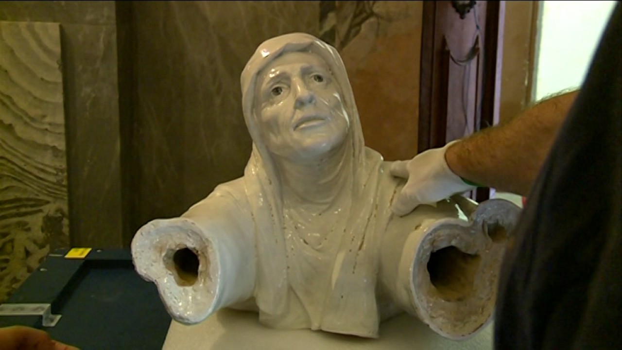LA VISITAZIONE DI DELLA ROBBIA NELLA CHIESA DI SAN LEONE