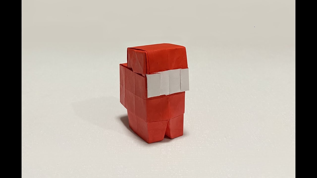 Origami Among Us “Crewmate” (Folding Mechanics)