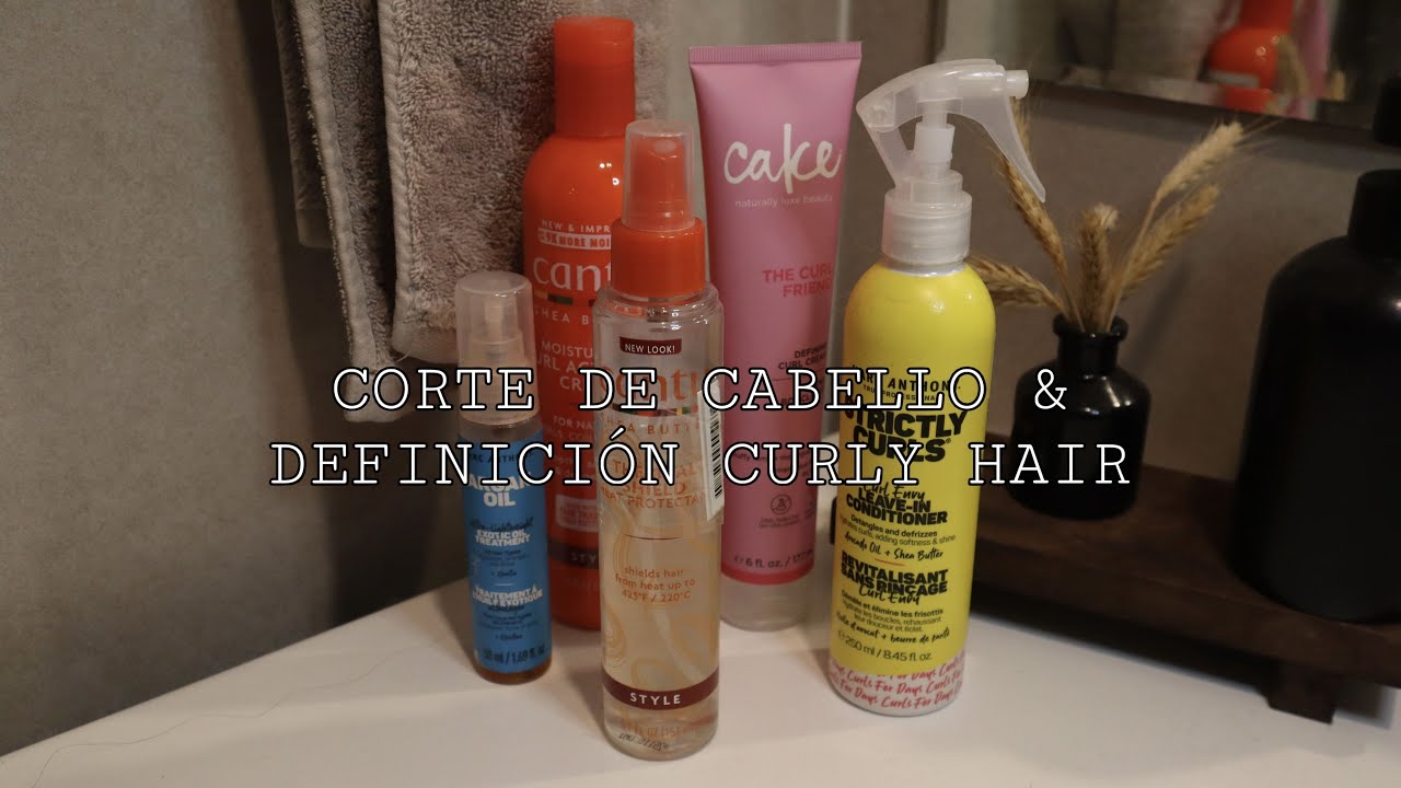 Corte de cabello en casa + Definición cabello Curly