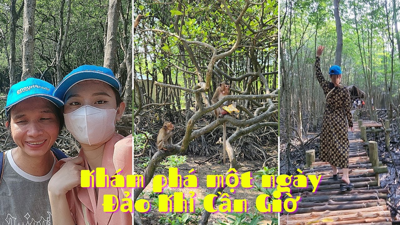 Một ngày khám phá Đảo Khỉ Cần Giờ cùng vợ chồng Hà Chương nhân dịp tết Dương Lịch 2024