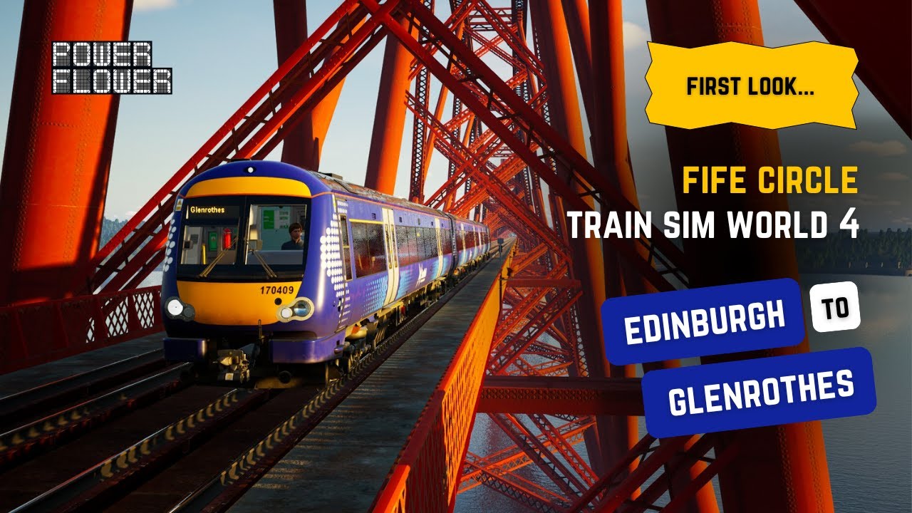 Fife Circle - First Look - TSW4- Class 170 - Edinburgh to Glenrothes