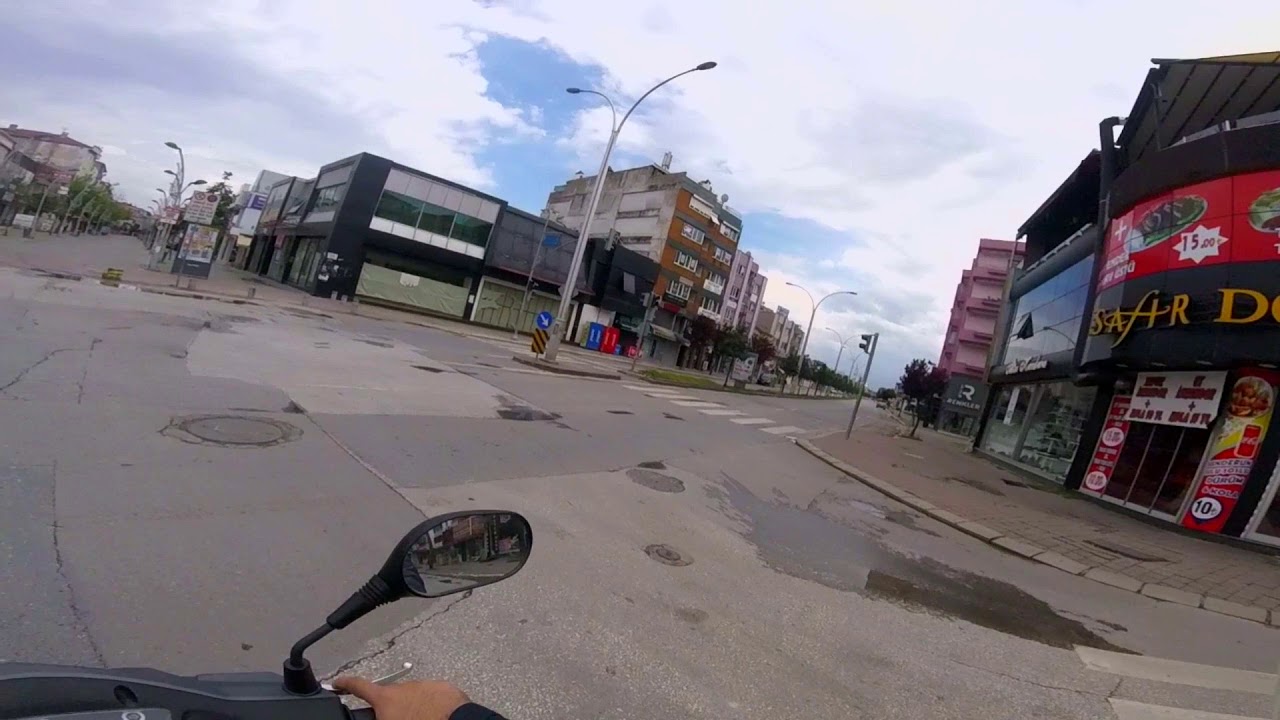 Motovlog - Sokağa Çıkma Yasağı Teftişi - SYM Orbit II