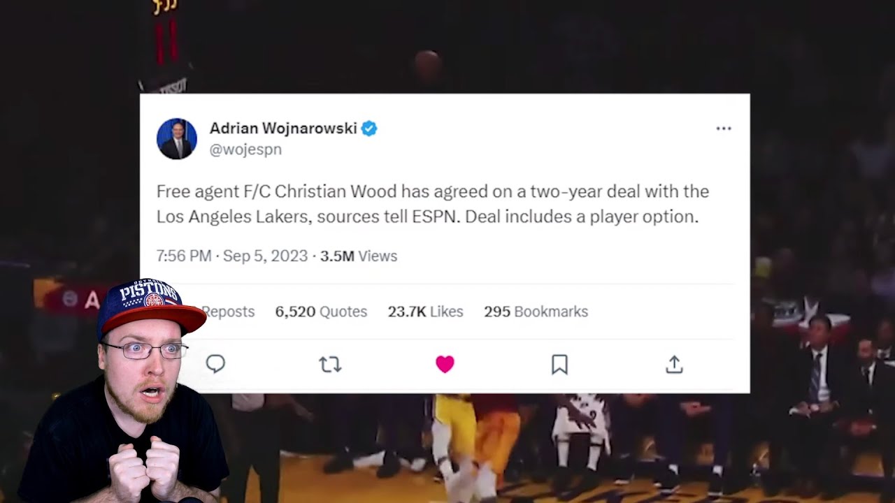 Reacting To The Lakers STEALING Christian Wood
