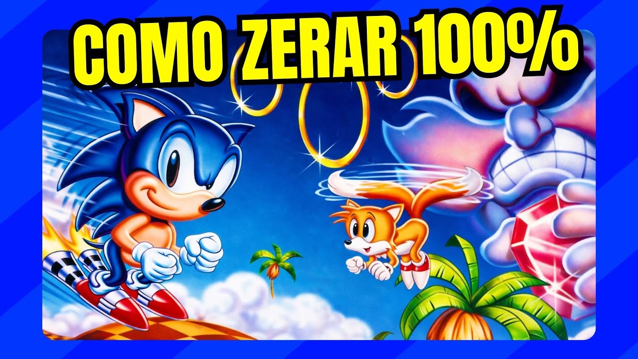 O jeito CERTO de zerar Sonic Chaos (Master System)
