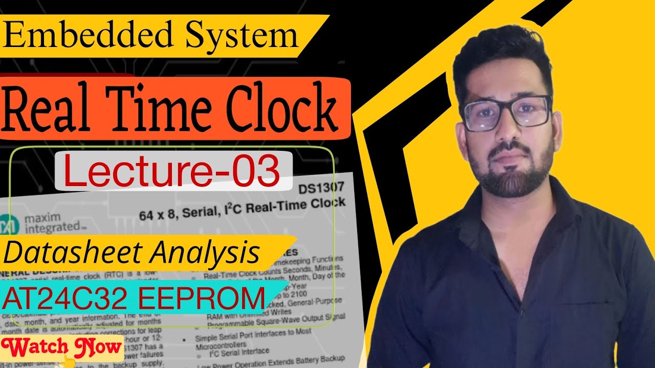 AT24C32 EEPROM | AT24C32 Interface with DS1307 In Hindi? | EEPROM AT24C32 Datasheet Analysis