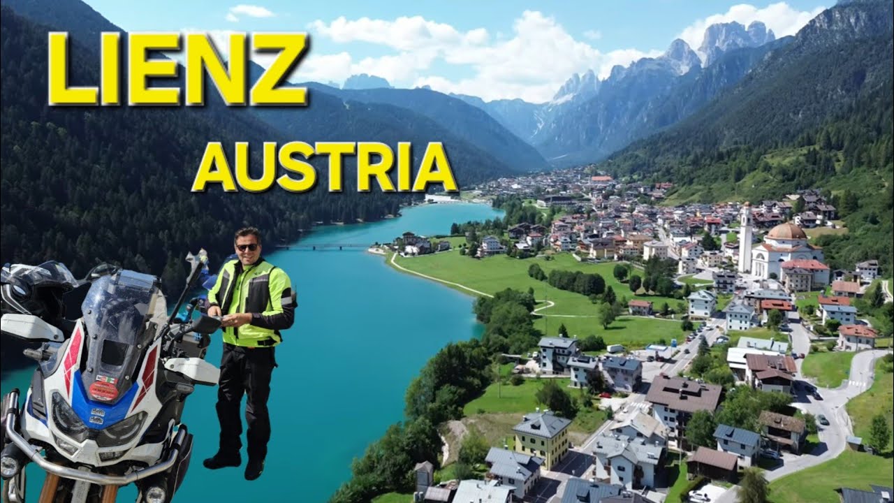 Lienz Austria, passando da San Candido con Africa Twin 110 Honda