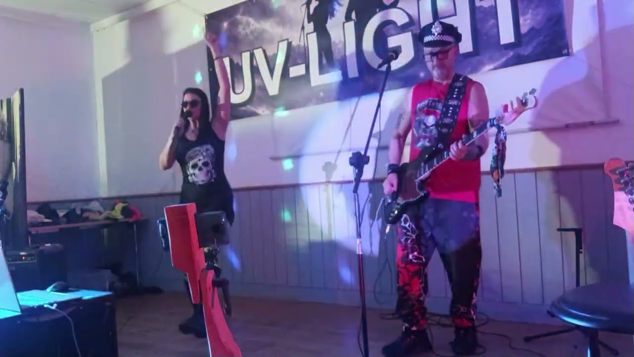 Message In A Bottle - UV-LIGHT Sober Rock Birthdayparty