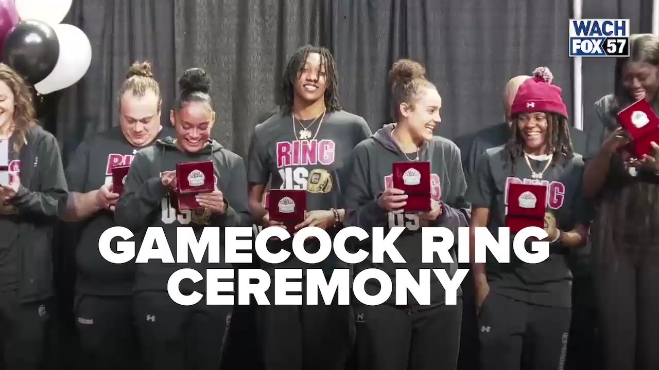 Gamecock Women's Basketball Full Ring Ceremony