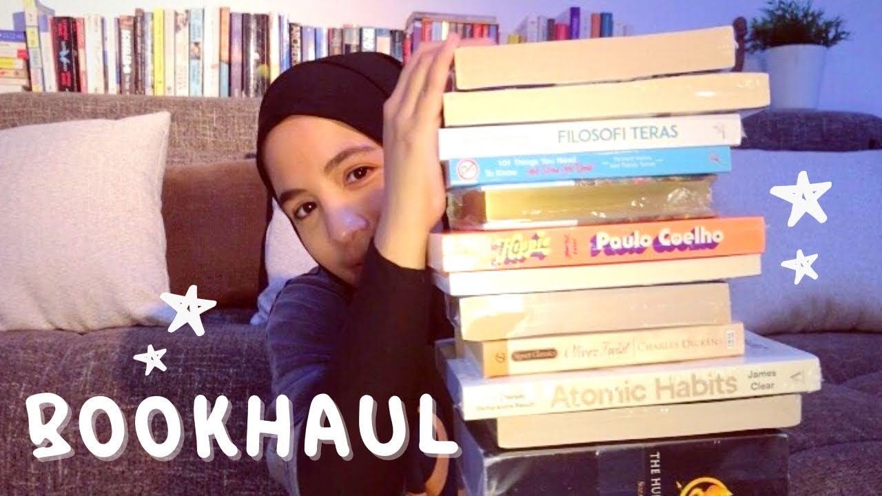 Book haul | 14 books | Booktuber Indonesia