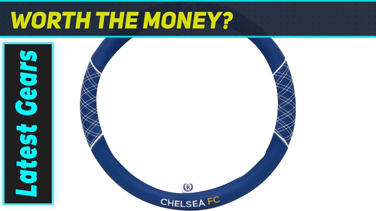 Chelsea FC Steering Wheel Cover: Amazing Upgrade!