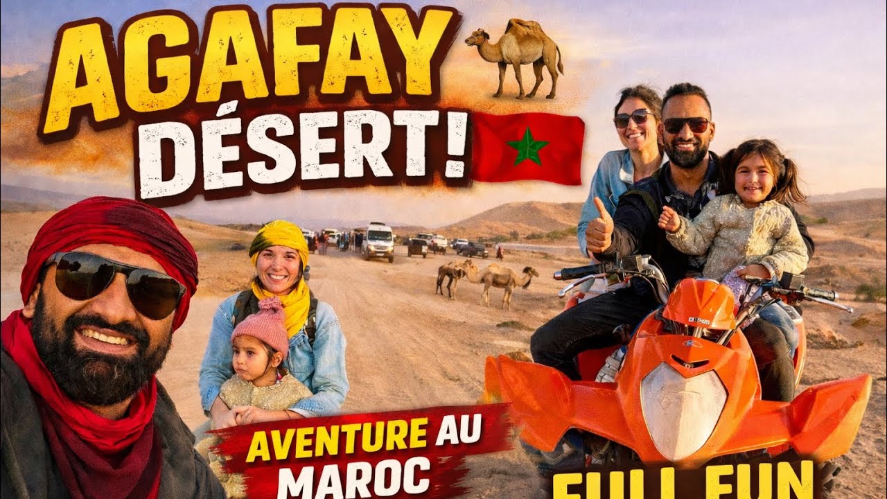 Agafay Desert Adventure 🐪 | Travel guide |Quad Bike & Camel Ride in Morocco 🇲🇦