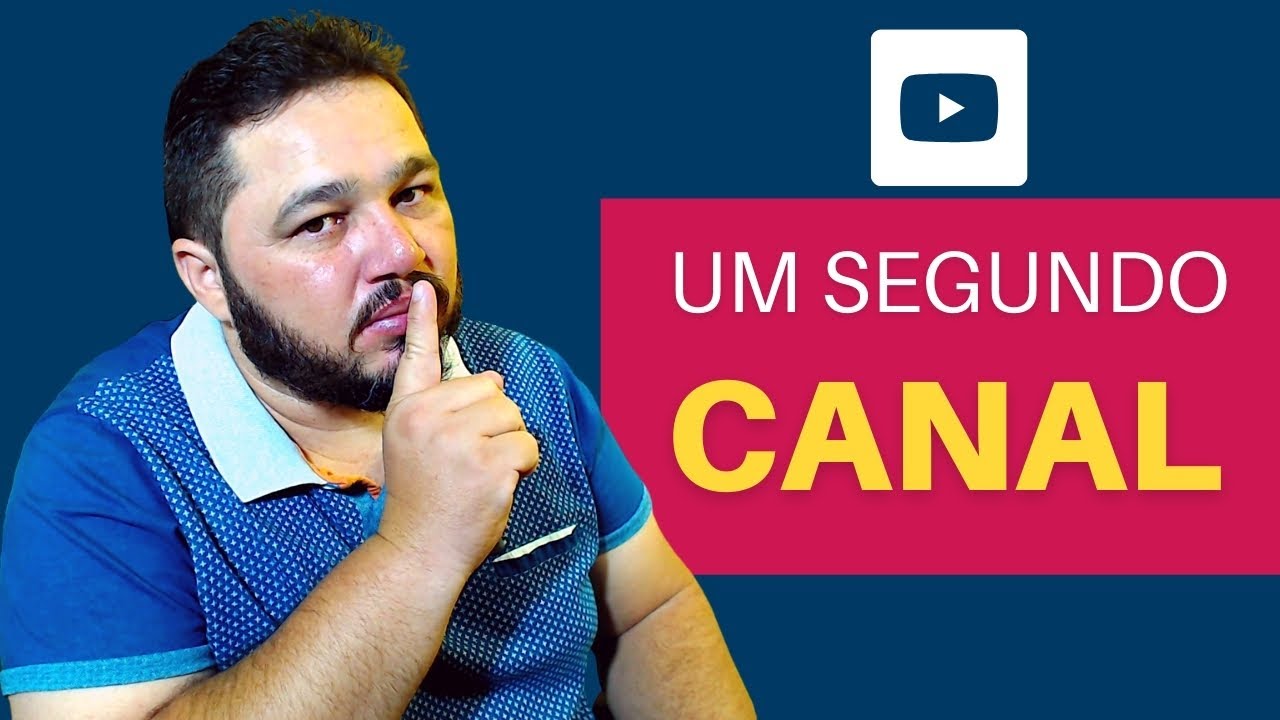 Como Criar um SEGUNDO CANAL no YouTube com a MESMA CONTA (&Eacute; MUITO F&Aacute;CIL)