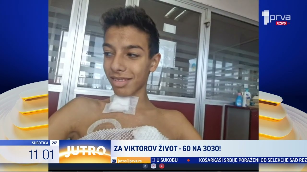 Od dugotrajne temperature do dijagnoze malignog tumora: Pomozimo 13-godišnjem Viktoru - JUTRO