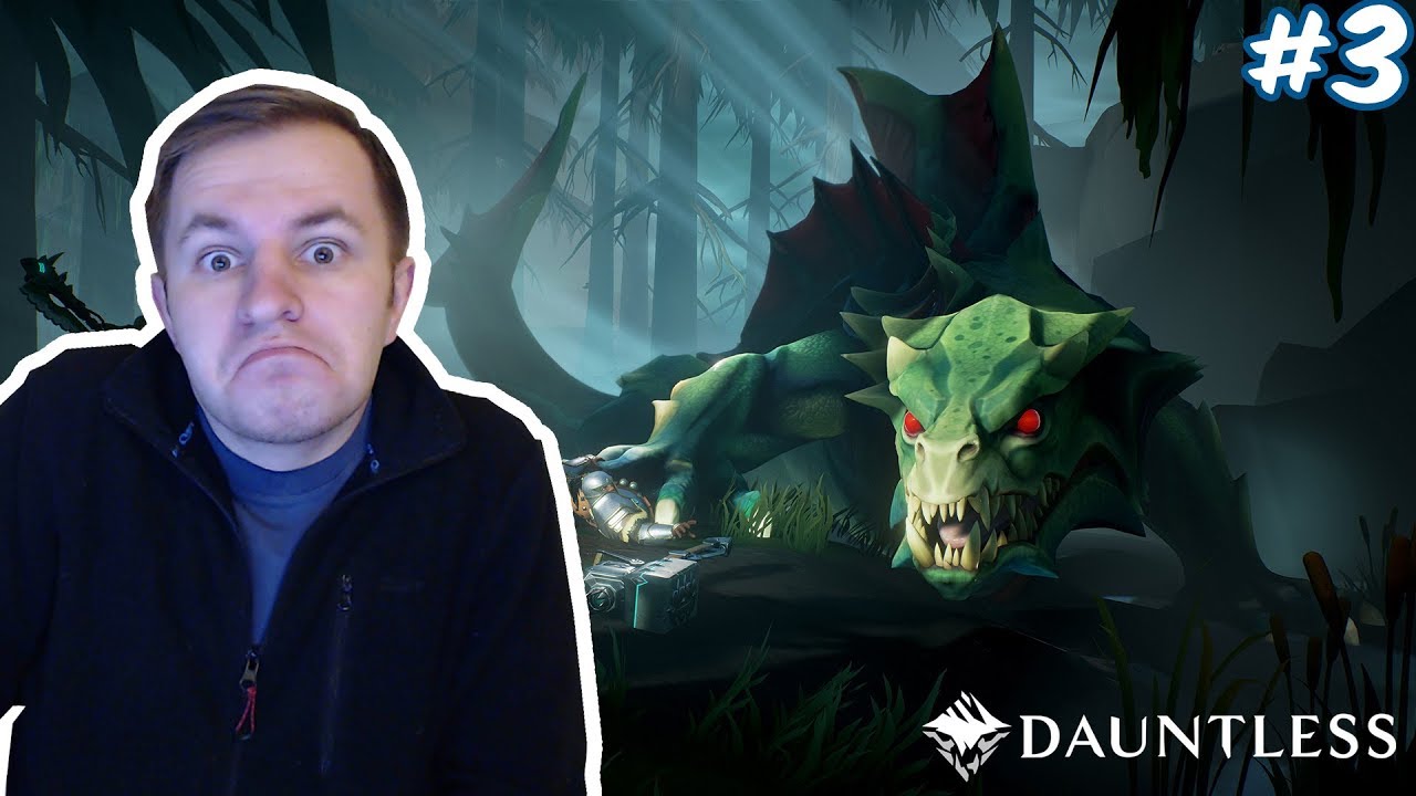 ОХОТА НА ЭЛЕКТРИЧЕСКОГО ЯЩЕРА ПО ИМЕНИ ДРАСК - Dauntless Drask combat #3