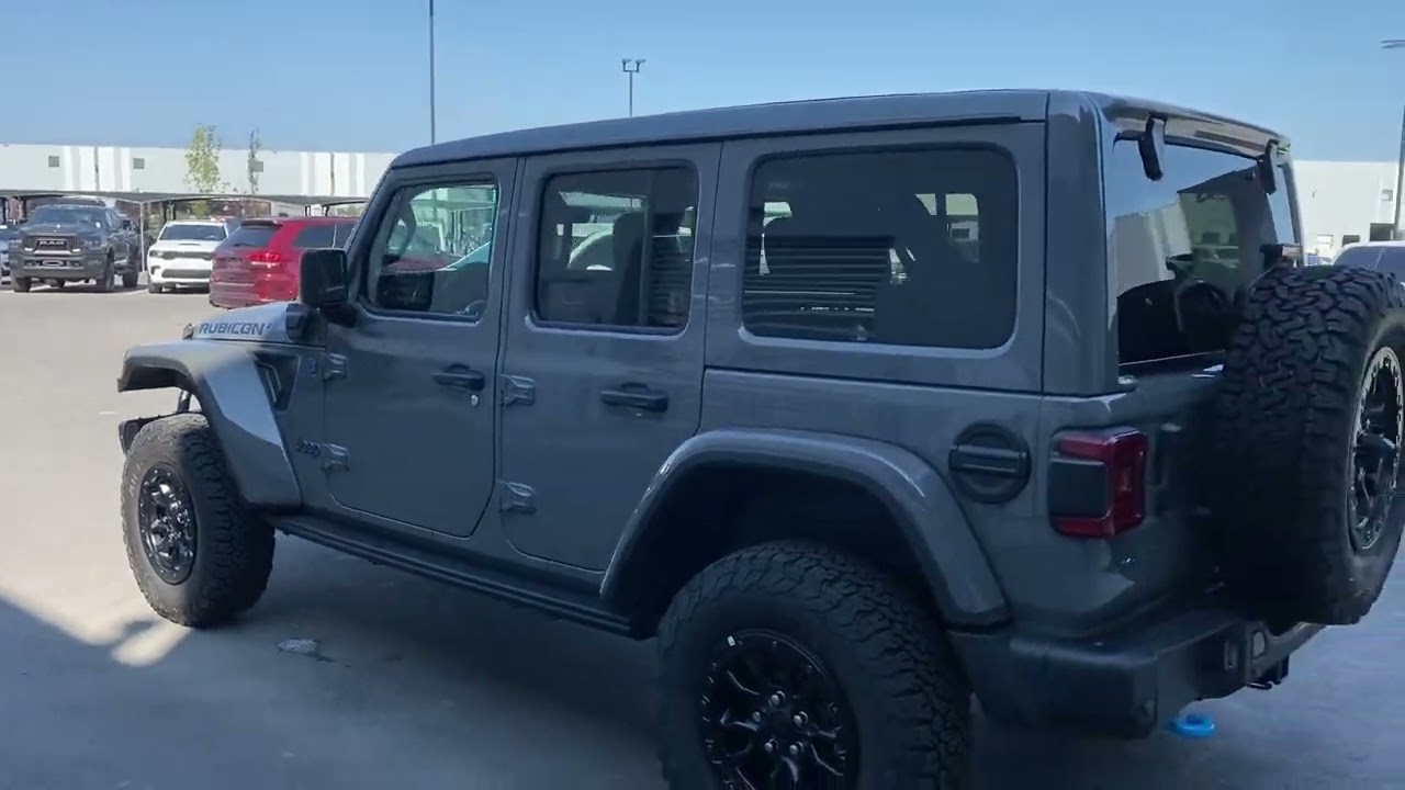 All new 20th anniversary Jeep Rubicon