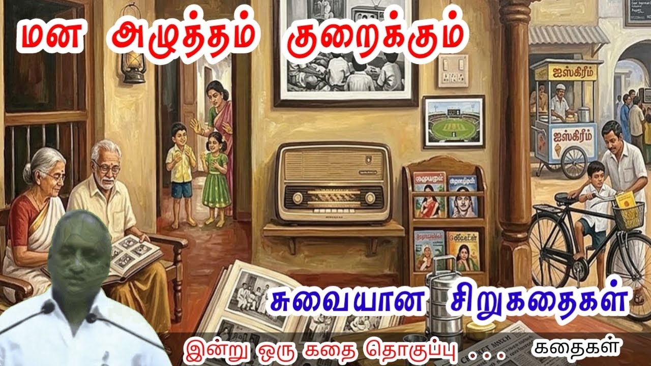 தைரியமாக நில் | மன அழுத்தம் நீங்கி கவலைகள் மறந்து தூங்க | Thenkachi Ko Swaminathan Stories
