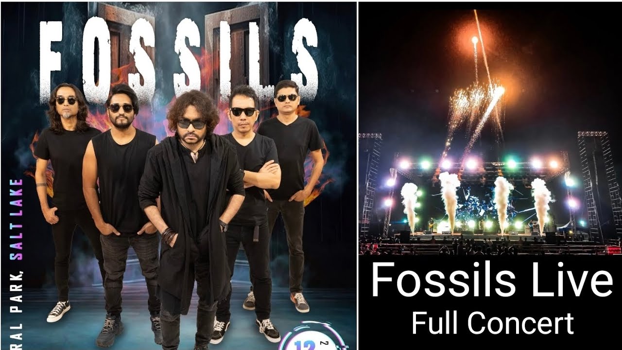 Fossils Full Concert | 4k 60fps | Rupam Islam | Fossils Live | Poila Parbon Carnival '2025