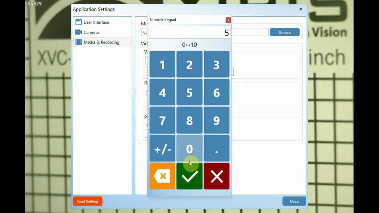 Xiris WeldStudio™ 3: Application Settings