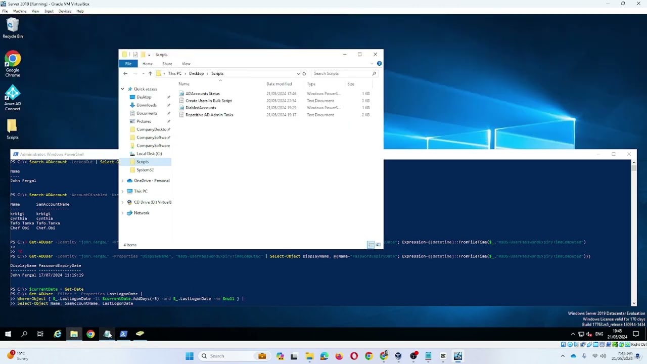 49  PowerShell Scripting For Everyday Active Directory Administrative Tasks