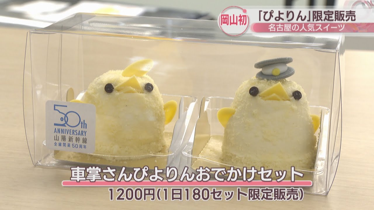 名古屋の人気スイーツ「ぴよりん」がさんすて岡山で限定販売　整理券求め長蛇の列…8時間超並んだ人も