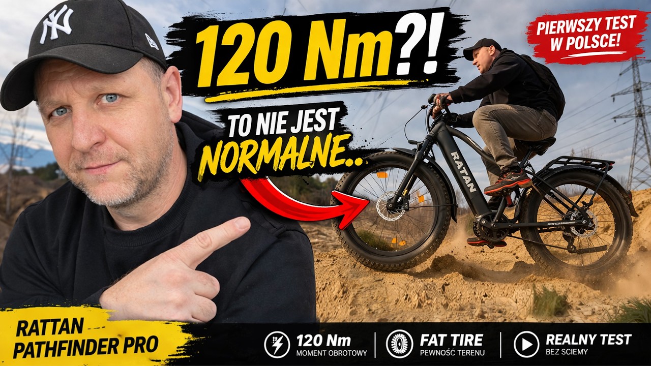 120 Nm?! Rattan Pathfinder Pro - PIERWSZY REALNY TEST W POLSCE