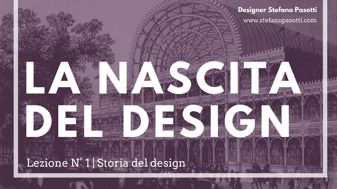 Storia del design | Arts and Crafts | Lezione N°1 | Storia del design