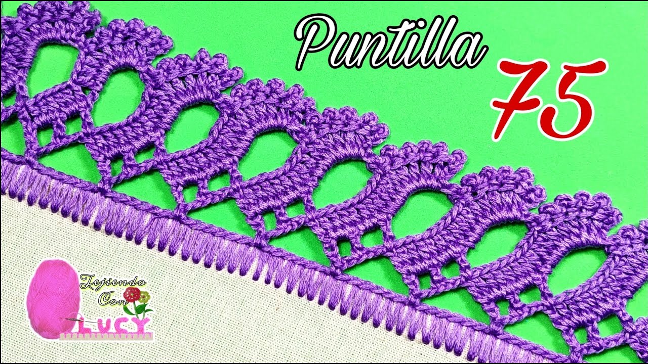 Puntilla 75 / fácil y sencilla/ para principiantes
