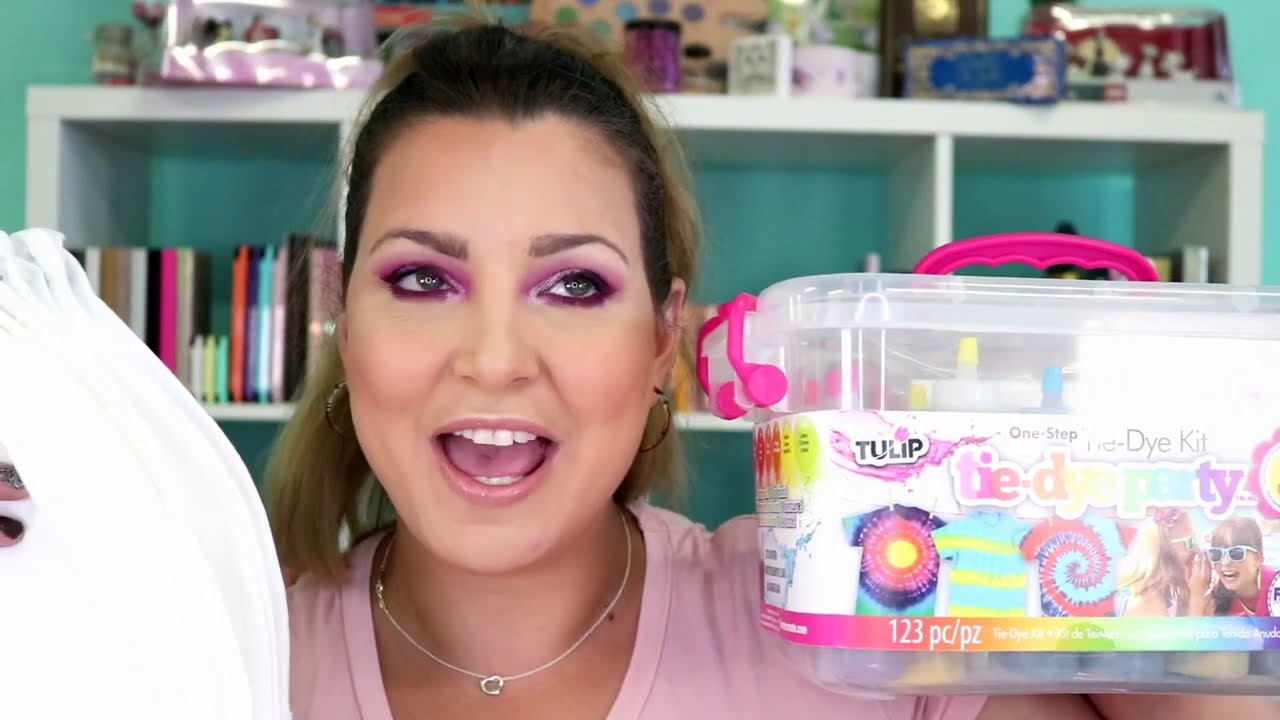 How to Tie Dye Face Masks