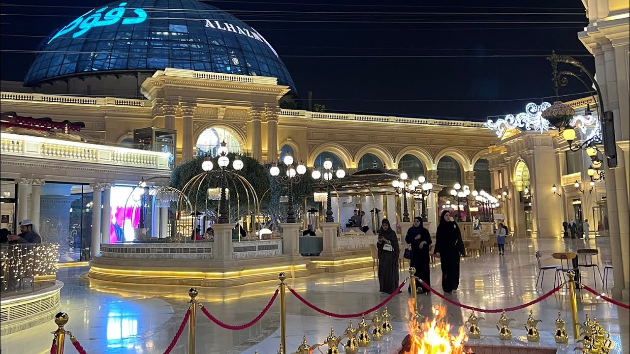 الحزم مول أفخم وأغلى مول في قطر جولتنا اليوم ياسلام على الفخامة #qatar #morocco