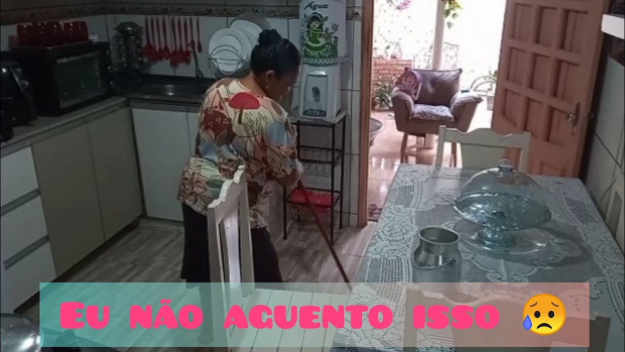 Tem que ter muita força de vontade