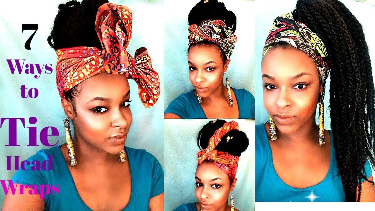 Head Wrap Tutorial| Head Wraps with Braids