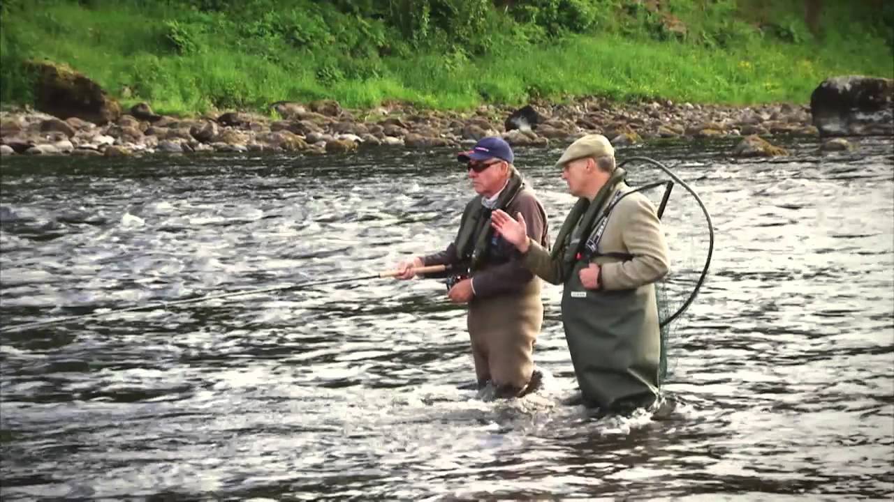 Keith Arthur & Jock Monteith On The River Tay