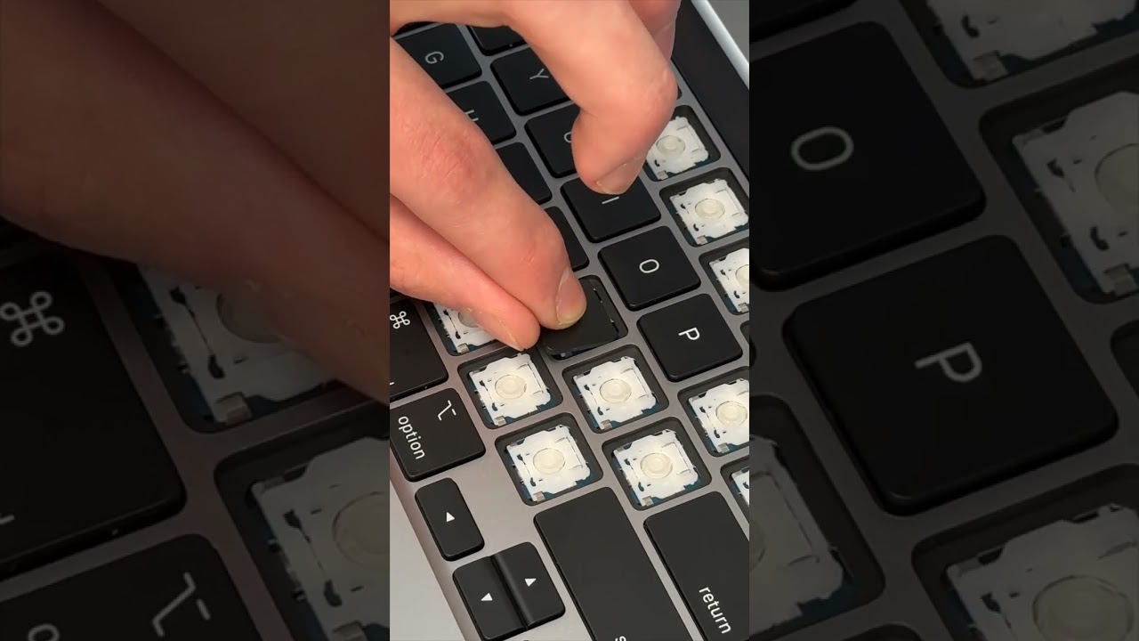 Замените клавиши на вашем MacBook Pro