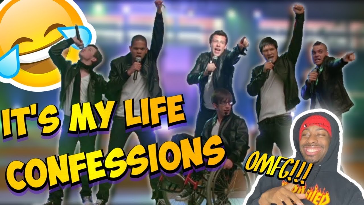 OMFG!!!! GLEE - It's My Life / Confessions (Full Performance) HD (FUNNY REACTION)
