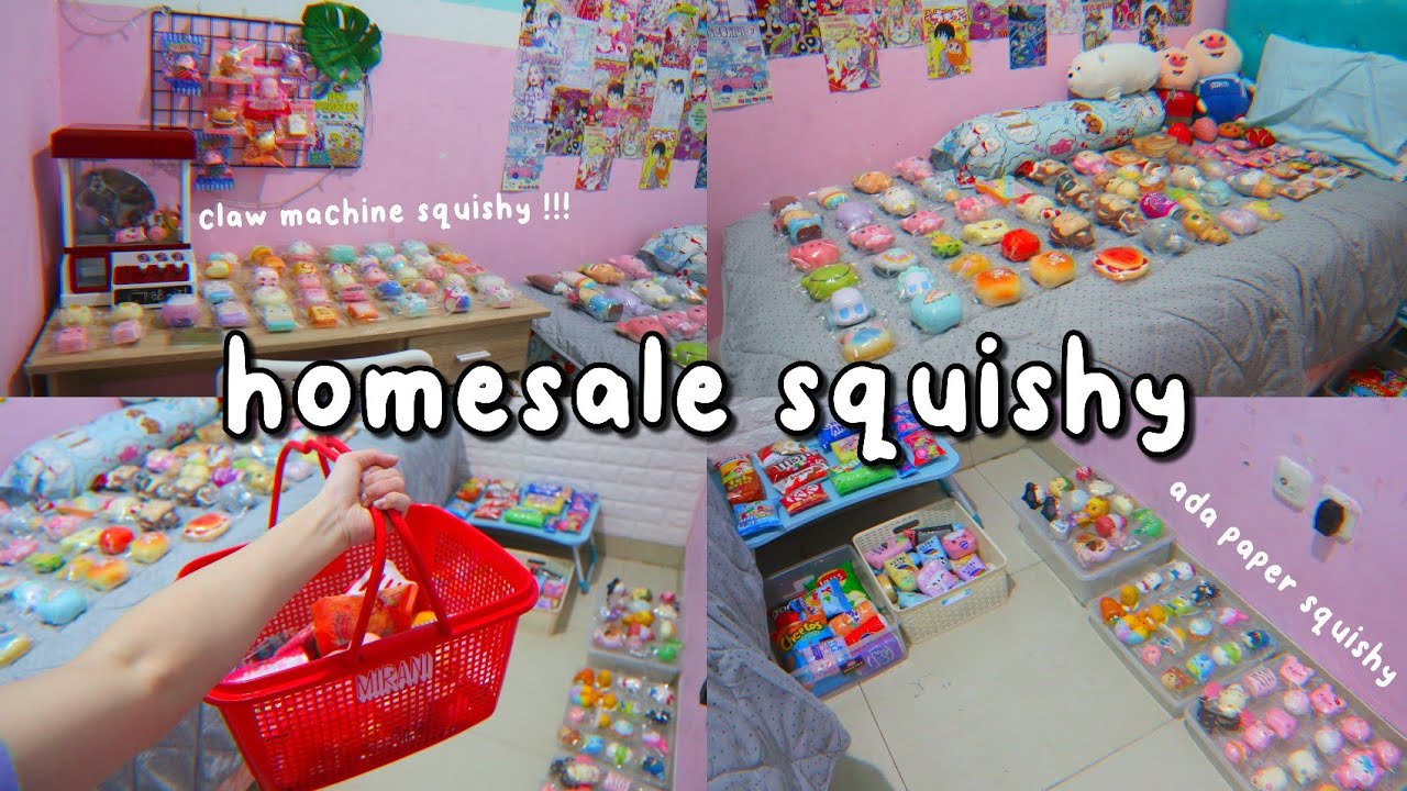Homesale squishy !!/ ada claw machine squishy?