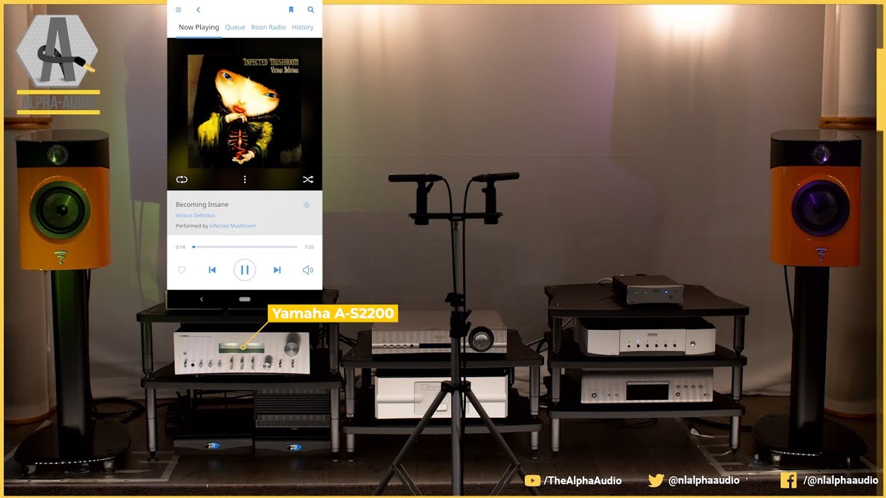 Pure Music - Yamaha A S2200 - Focal Sopra No1 - Bowers 805D3